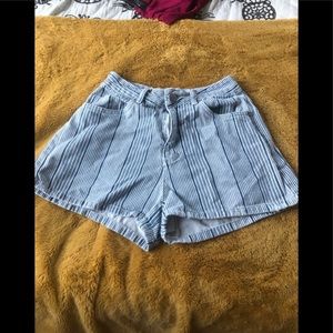 Cute striped shorts